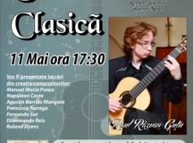 Sâmbătă concert de chitară clasică la Catedrala Romano-Catolică “Sf. Mihail”. Vezi de unde poți achiziționa bilete