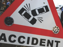 Accident rutier la ieșirea din Lancrăm. O persoană a fost rănită