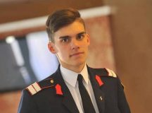 Alexandru Flavius Toarga, seful promotiei 2017 a colegiului militar albaiulian