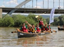 Rowmania la Alba Iulia: Competitie de canotci organizata de Ivan Patzaichin