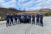 Stagiu de practică la Inspectoratul de Jandarmi Județean „Avram Iancu“ Alba,  pentru 9 elevi ai școlilor  militare de subofițeri